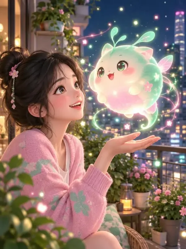 电梯间里的花妖邻居封面